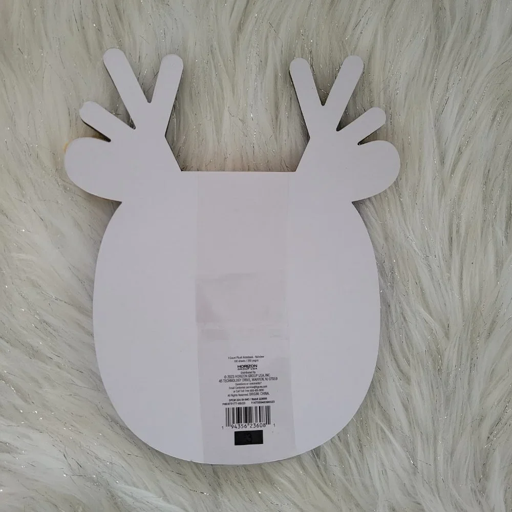 Cat & Reindeer Shaped Notebook Set